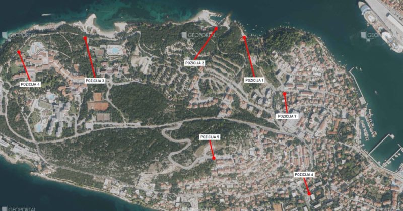 Seven New Drinking Fountains in Lapad